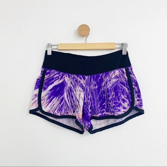 New Balance Pants - New Balance Purple Tie Dye Jogging Shorts